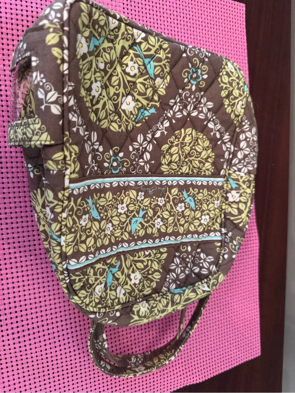 Vera Bradley Quilted lunchbox pack “sittin in a tree” RETIRED